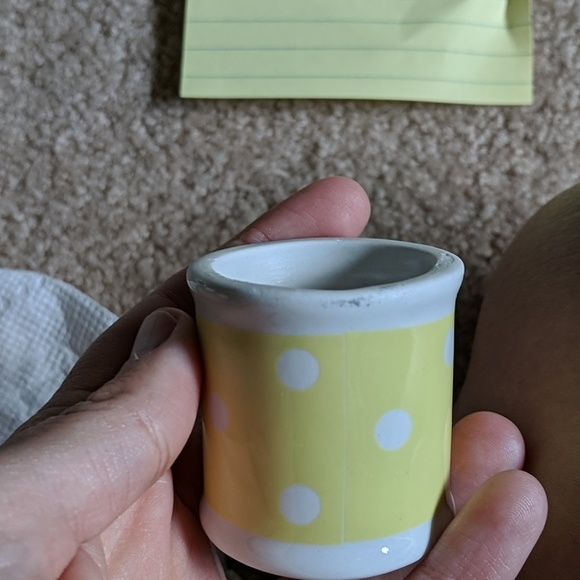 Pastel polka dot napkin rings (set of 16) Savinio - Picture 7 of 7